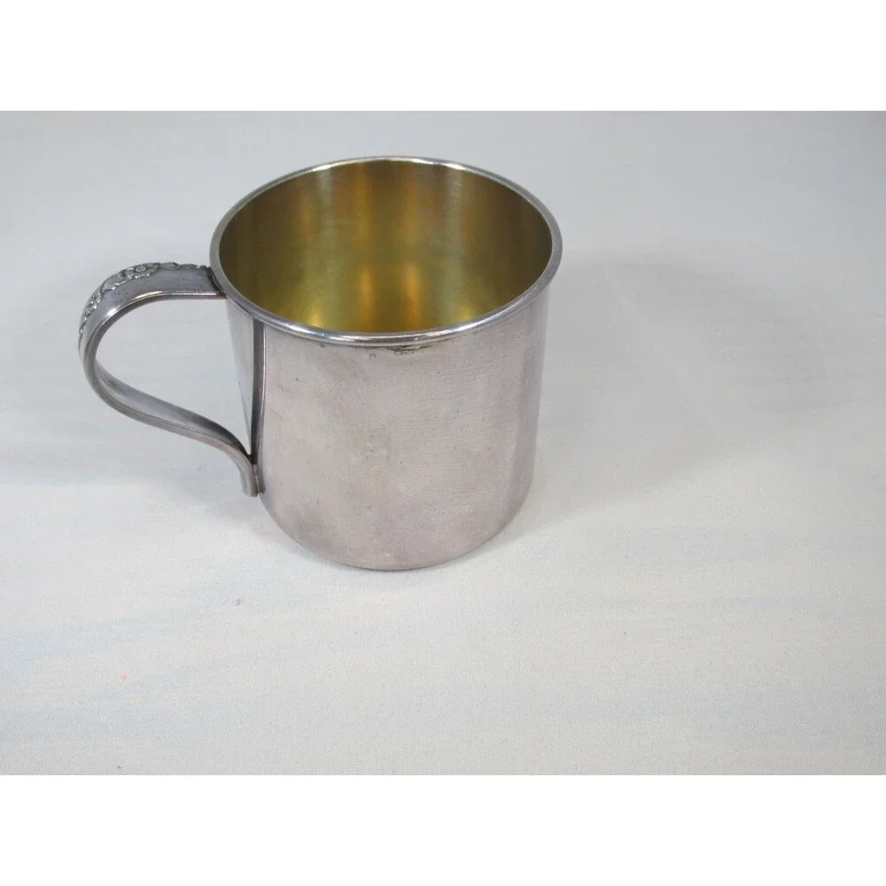 Vintage Rogers 1881 Silver Plated Baby Child Cup no engraving silverplate